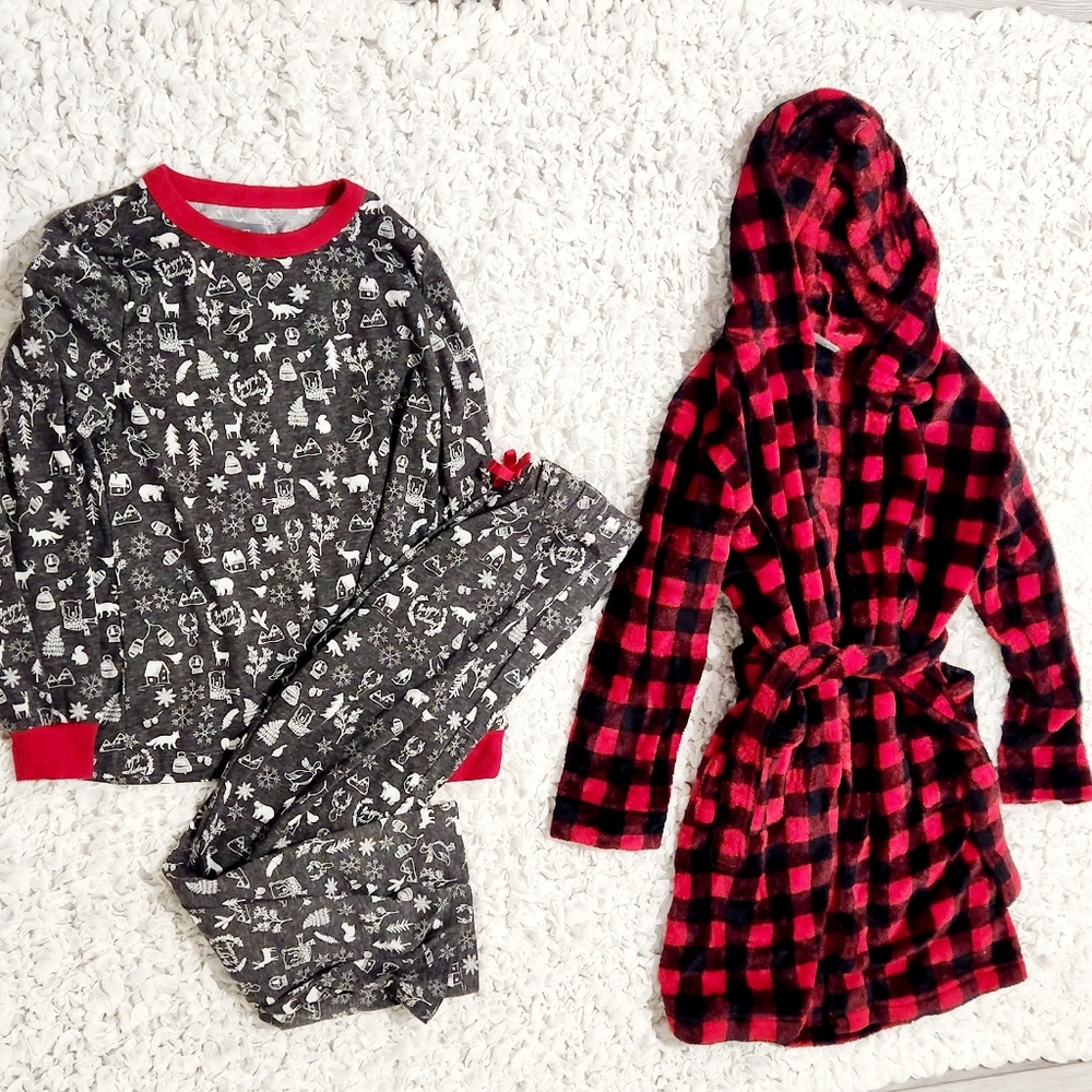 EDDIE BAUER Boys Christmas Pajama Set